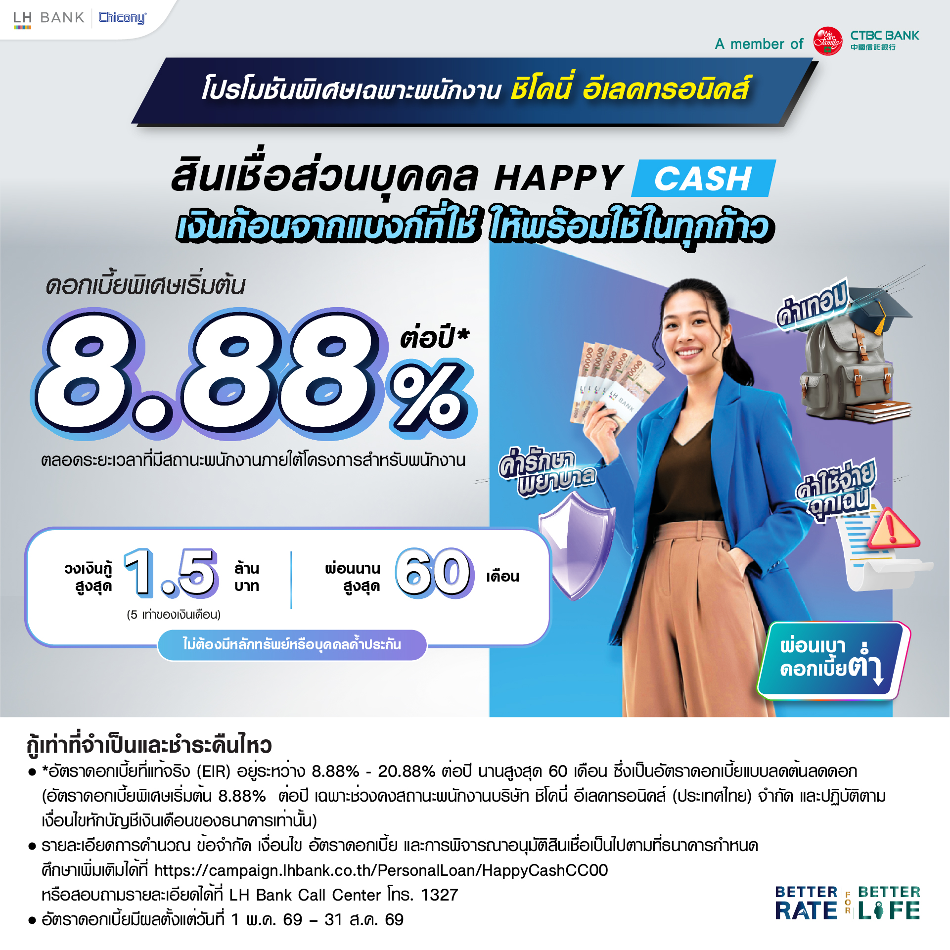 LH Bank Personal Loan Happy Cash